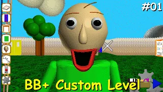 Baldi's New And Awesome school #01 (Baldi's Basics Plus Custom Level By Silly_Farm)