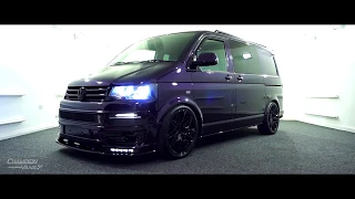 CHAMPION VANS LTD - CUSTOM VOLKSWAGEN TRANSPORTER MERLIN PURPLE RS6 180BHP REMAP