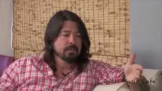 "Indie Music Cafe'" interviews Dave Grohl on how he joined Nirvana