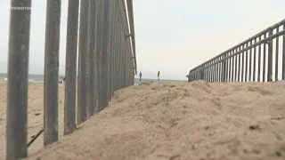 Army Corps of Engineers use drone at Sandbridge Beach to see erosion