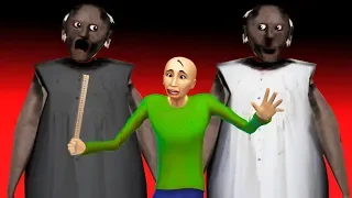 What Baldi found in the secret room of the evil Granny. Animation.