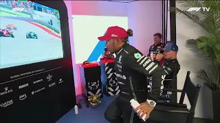 US Grand Prix cooldown room