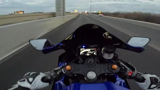 YAMAHA R7 FULL EXHAUST SOUNDS INSANE!!