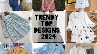 trendy top designe 2024