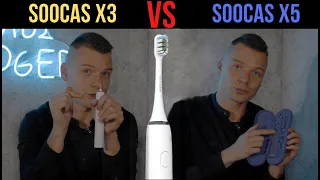 Зубная щетка Xiaomi Soocas X3 vs Soocas X5 - обзор. Лучшая электрическая зубная щетка 2019