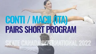 CONTI / MACII (ITA) | Pairs Short Program | Mississauga 2022 | #GPFigure