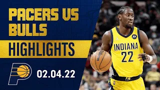 Indiana Pacers Highlights vs Chicago Bulls | February 4, 2022