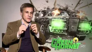 Christoph Waltz plays a gangster going through midlife crisis in The Green Hornet