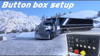 ATS Heavy Hauler 3D printed button box setup