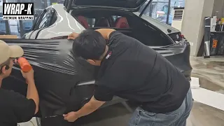 [랩케이] 포르쉐 파나메라 전체랩핑 / porsche panamera full wrapping