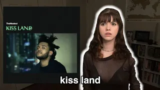 reacting to : kiss land - the weeknd