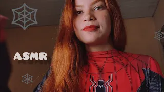 ASMR - spider girl te maquiando 💋 pra relaxar 🧠