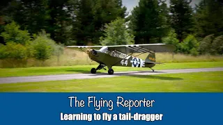 Learning to fly a tail-dragger aeroplane - The Flying Reporter