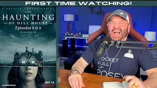 FIRST TIME WATCHING: HAUNTING OF HILL HOUSE Eps 8 & 9: Witness Marks/Screaming Meemies (REACTION)