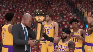 NBA2K24 NBA Playoffs finals. I won finals MVP