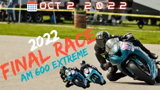 AM 600 Extreme Motorcycle Race - Round Six Sunday FINAL 2022 SOAR Double Header Weekend GB Motorplex