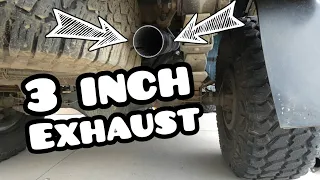 3 Inch exhaust onto my Mitsubishi ML Triton L200 | Dump pipe | High flow cat | How to install