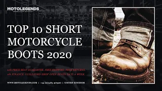 Top 10 short motorcycle boots 2020