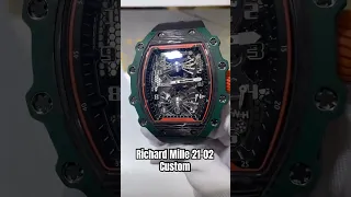 Richard Mille 21-02 Custom #watches #richardmille #richardmillewatch #luxury