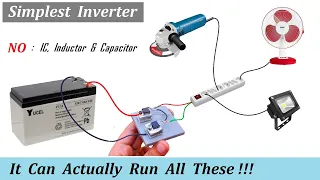 Waveform Test - 12v DC to 220v AC Converter ინვერტორი