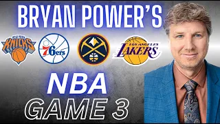 2024 NBA Playoff Predictions Today | Knicks vs 76ers | Nuggets vs Lakers | NBA Best Bets for 4/25/24