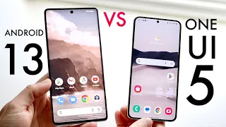 Samsung One UI 5 Vs Android 13! (Comparison)
