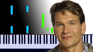 Patrick Swayze - She's Like The Wind ft. Wendy Fraser Piano Tutorial