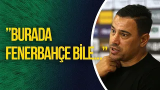 Galatasaray'dan baskı yiyen Başakşehir'de Çağdaş Atan'dan ilginç örnek: ”Burada Fenerbahçe bile...”