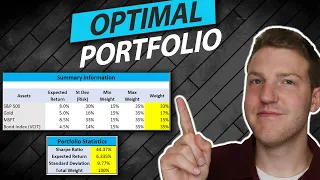 Calculating the Optimal Portfolio in Excel  |  Portfolio Optimization
