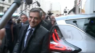 French Conservative Party Officials "Unanimously" Back Sscandal hit Fillon