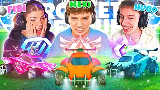 HUGO, FIBI und MEXI werden CHAMPIONS? 😱🔥 | Rocket League