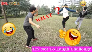 TRY NOT TO LAUGH - Funny Comedy Videos and Best Fails 2019 by SML Troll Ep.71