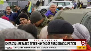 Kherson liberated after months of Russian occupation