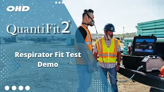 Quantifit2 Respirator Fit Test Demo - Quantitative Respirator Fit Testing Device