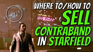Where to Buy Shielded Cargo, Selling contraband in Starfield || NEON, Make/Sell Aurora