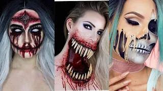 Halloween makeup tutorial ❌_ مكياج هالوين