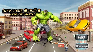 ► Incredible Monster Hero  City Battle (Scene9 Games Studio)  Android Gameplay