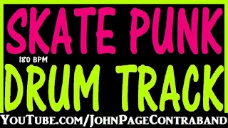 Skate Punk Drum Track 180 bpm