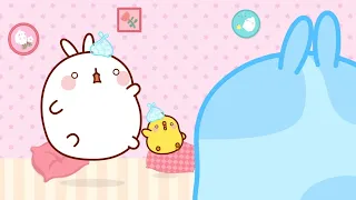 Molang and Piu Piu's Spooky Encounter with a Ghost! 👻| Funny Compilation For Kids