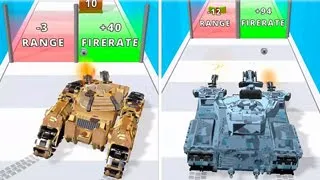 🍎TANK EVOLUTION 3D - Level Up Tank Army (Part 1)