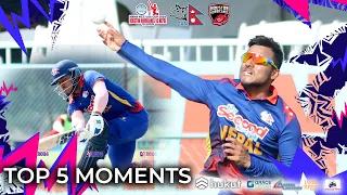 Top 5 Moments - Nepal vs Houston Hurricanes - NRNA NCC USA Cup 2024