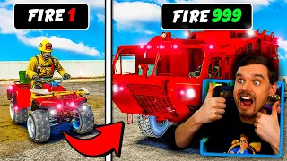 Upgrading Fire Trucks into GOD Fire Trucks in GTA 5! (WOW!)