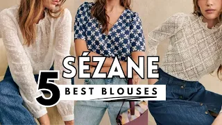 Sézane MUST-HAVE blouses you should try | thelidiaedit
