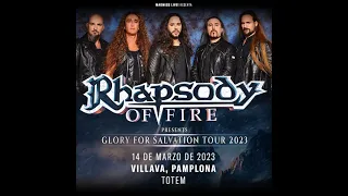 Rhapsody Of Fire - Live Villava-Pamplona - 4K - Sala Totem 14/03/2023