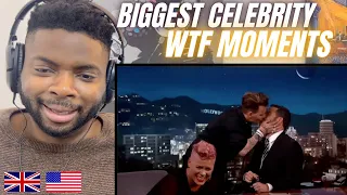 Brit Reacts To THE BIGGEST CELEBRITY WTF MOMENTS!