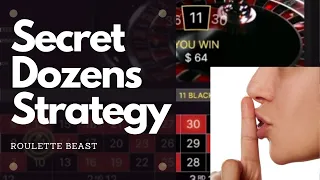 Roulette Strategy Secret Dozens & Columns Permutations Strategy.
