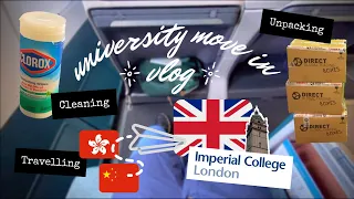 London Student Dorm MOVE IN DAY | UK university student vlog