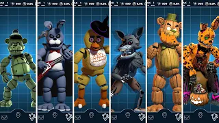 FNAF AR Halloween Animatronics Workshop Animations