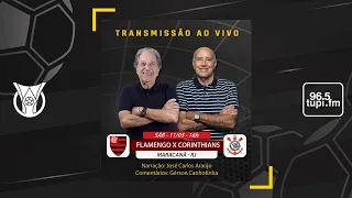 FLAMENGO 2 X 0 CORINTHIANS - Campeonato Brasileiro - 6ª Rodada - 11/05/2024 - AO VIVO