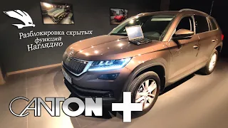 Активация скрытых функций Skoda Kodiaq, Наглядно. Должно быть в каждом авто!